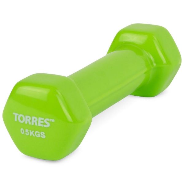 Гантель "TORRES 0.5 кг" арт.PL522201