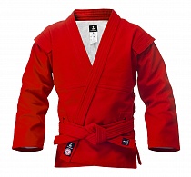 картинка Куртка для самбо ВФС BRAVEGARD Ascend (40, красный) от магазина