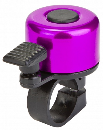 картинка Звонок 11A-04 алюминий/пластик, чёрно-пурпурный, 210094 от магазина