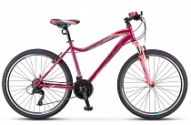 Велосипед Miss-5000 V 26" K010 18" Вишневый/Розовый