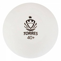 картинка Мяч для наст. тенниса TORRES Training 1* д. 40мм, белый (1шт.)TT0016, от магазина