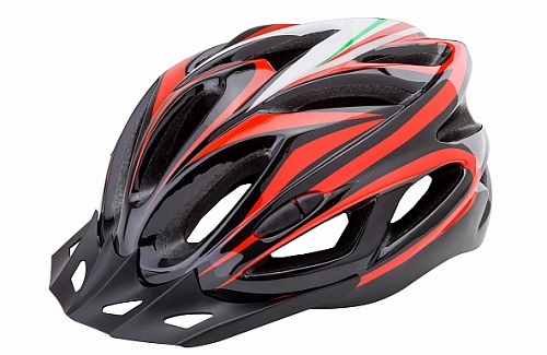 картинка Шлем FSD-HL022 (in-mold). Размер L (58-60 см) чёрно-красный. 600127 от магазина
