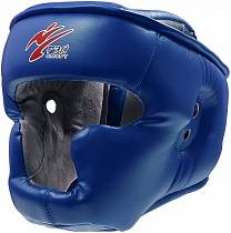 картинка Ш4LИВ Шлем тренировочный МЕХИКО-1, иск. кожа, размер L (цвет синий) от магазина