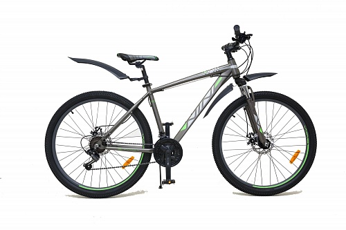 картинка Велосипед WIND FISHT 27.5" 21-spd серо-зеленый 180-23 от магазина
