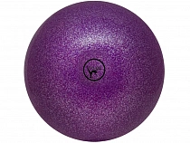 картинка Мяч для х/г GO DO, 15см фиолетовый с глиттером 00569 от магазина