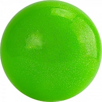 картинка Мяч д/худ.гимн. 19см AGP-19-05 зеленый с блестками от магазина