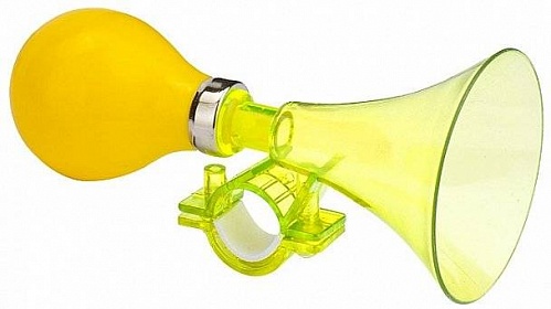 картинка Клаксон 71DH-02 пластик ПВХ желтый, 210165 от магазина