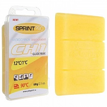 картинка Мазь скольжения (парафин) Sprint PRO CH1 (+12 -1 °C) 60гр желтая от магазина