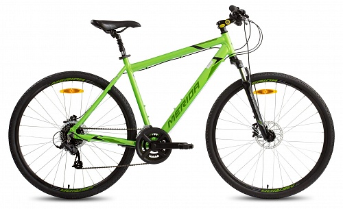 картинка Велосипед MERIDA Crossway 10.  22 Рама ML ( 52см) Green/BlackGreen RU31843 от магазина
