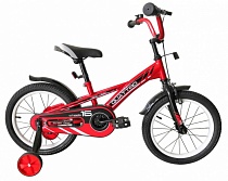 картинка Велосипед Tech Team Quattro 12" красный (сталь) от магазина