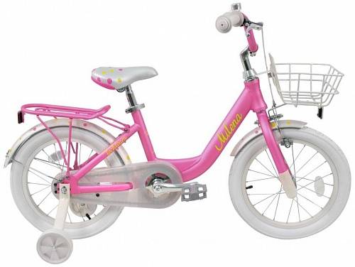 Велосипед Tech Team Milena 16" розовый (алюмин)