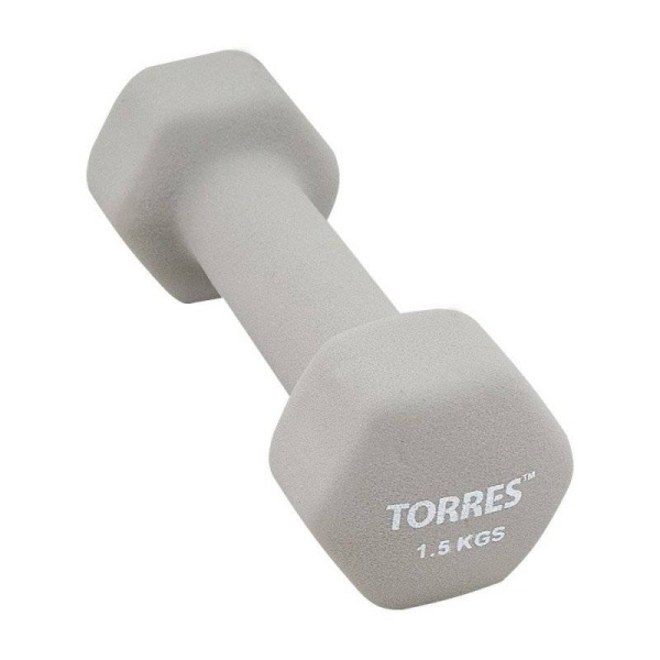 Гантель "TORRES 1.5 кг" арт.PL550115