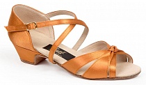 картинка Обувь рейтинговая д/девочек сатин союзка с узелком oR317 (23.5) от магазина