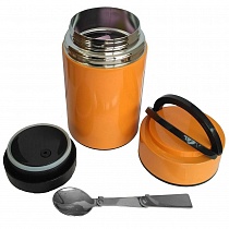 картинка Термос 0,8 литра бытовой (оранжевый), D26003 от магазина
