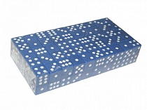 Кубик игровой синий №15 26026