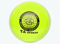 картинка Мяч д/худ.гимн. TA SPORT d15см 300гр Т11 желтый от магазина