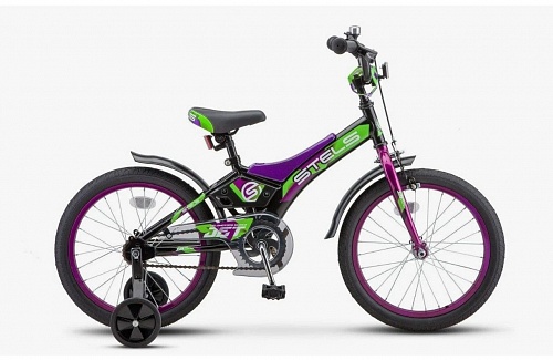 картинка Велосипед Jet 18" Z010, арт. 10" черный/фиолетовый от магазина