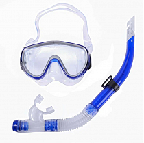 E39224 Набор для плавания взрослый маска+трубка (ПВХ)