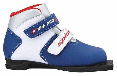 картинка Ботинки лыжные NN 75мм SPINE Kids Pro c липучкой 399 р33 от магазина