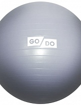 картинка Мяч гимнастический Anti-Burst GYM BALL 55см (серебро) FB-55 00401 от магазина