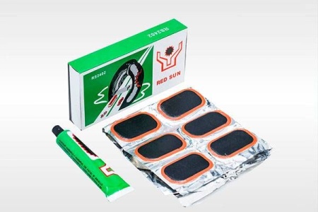 Аптечка велосипедная, 24 заплаток+клей, RS2401/RS2403 27219