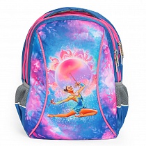 картинка Рюкзак для гимнастики (ткань п/э, голубой/розовый) 216 M- 046 от магазина